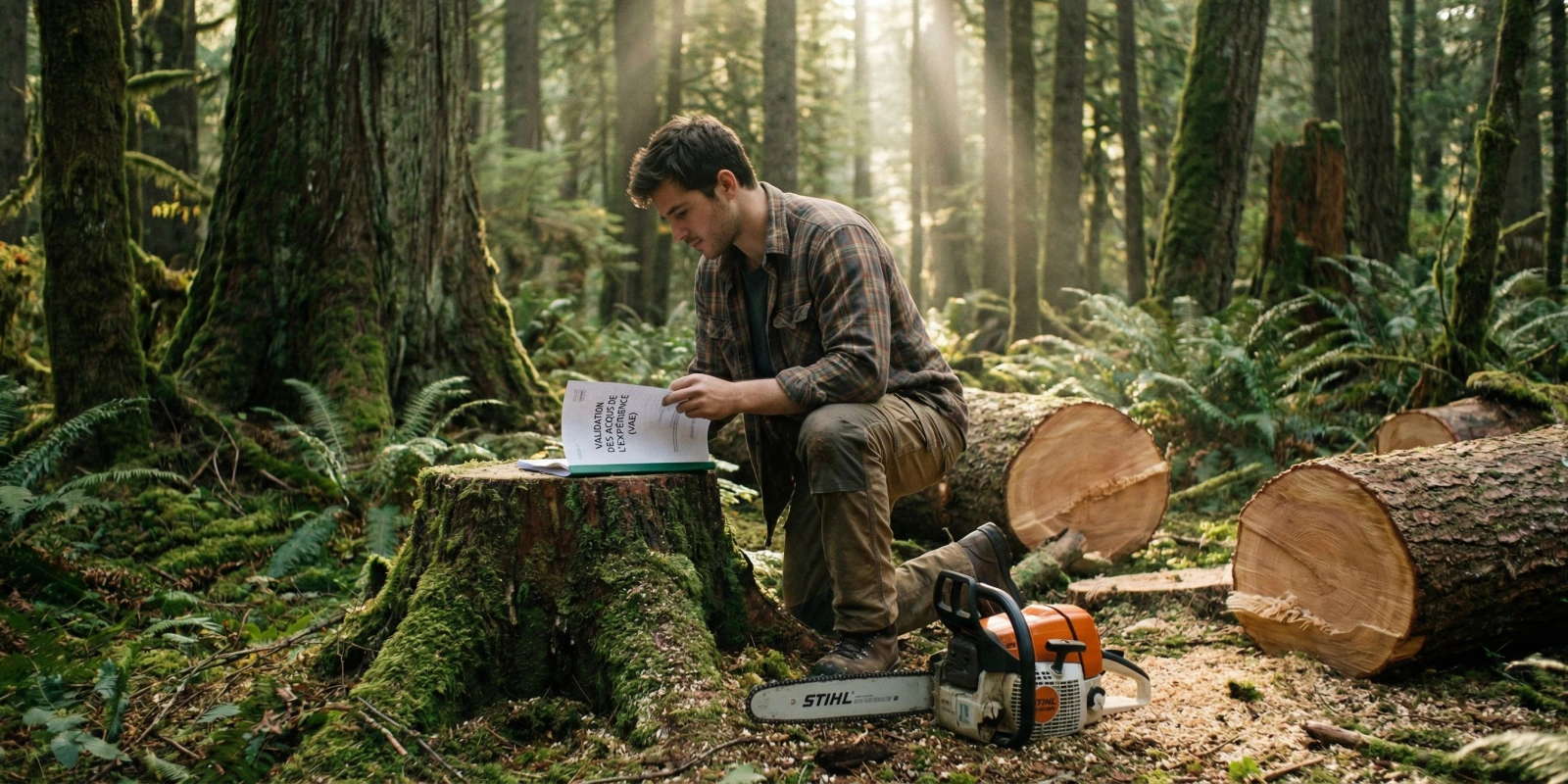 BP Sylviculture par la VAE : Valider ton Expérience Forestière sans Formation Complète