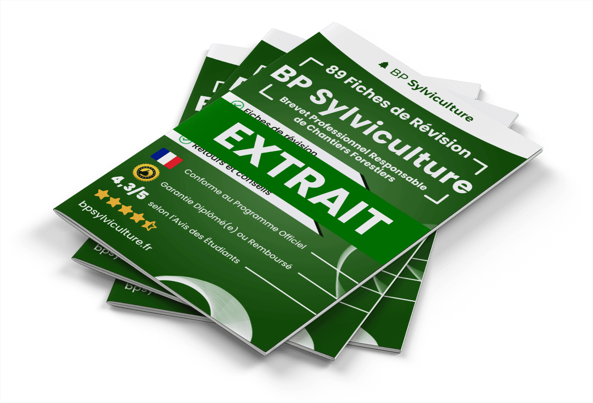 Extrait Fiches Révision gratuites BP Sylviculture